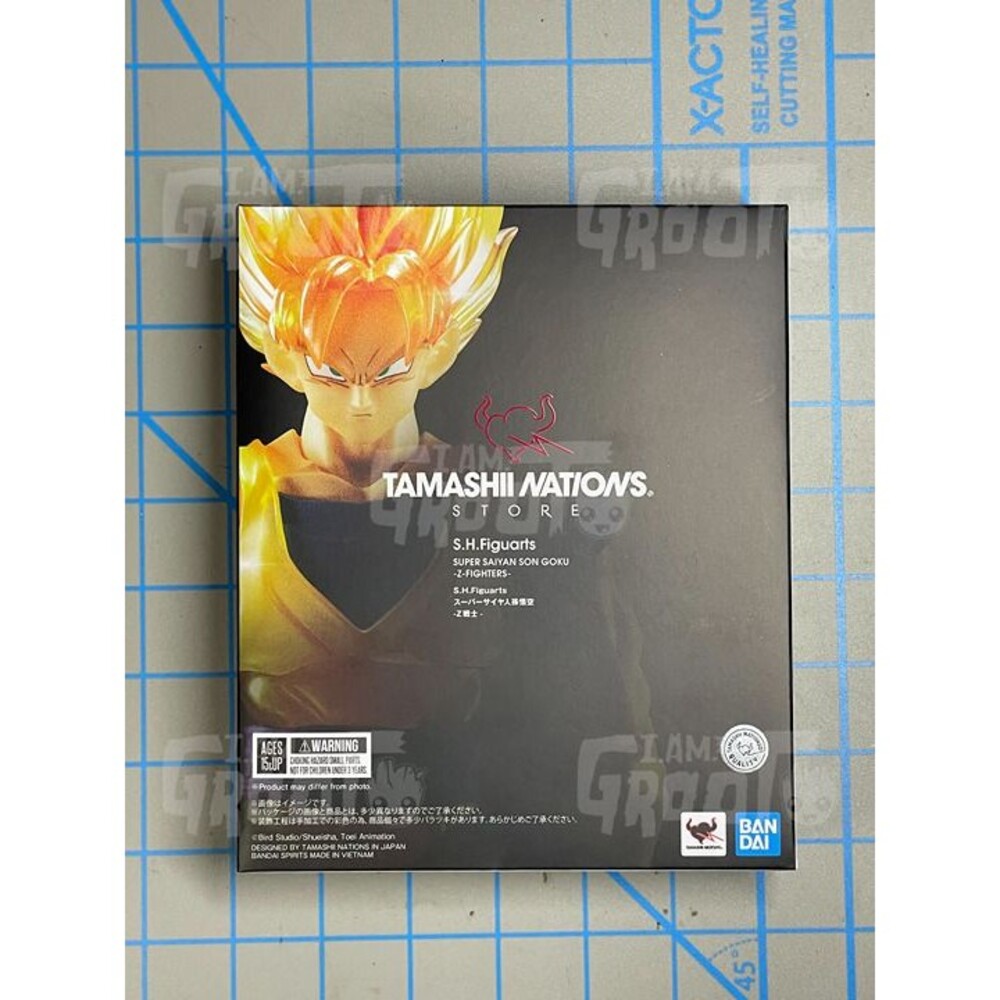 SH Figuarts Super Saiyan Son Goku Z Fighters Tamashii Nations Store Exclusive B